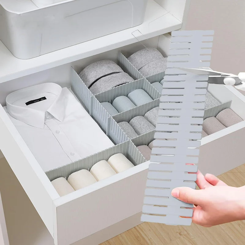 16 Stück Schubladenteiler Verstellbare Schubladen Organizer