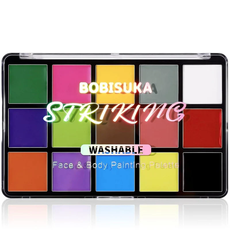 BOBISUKA Gesichtsfarben Set 15 Farben für