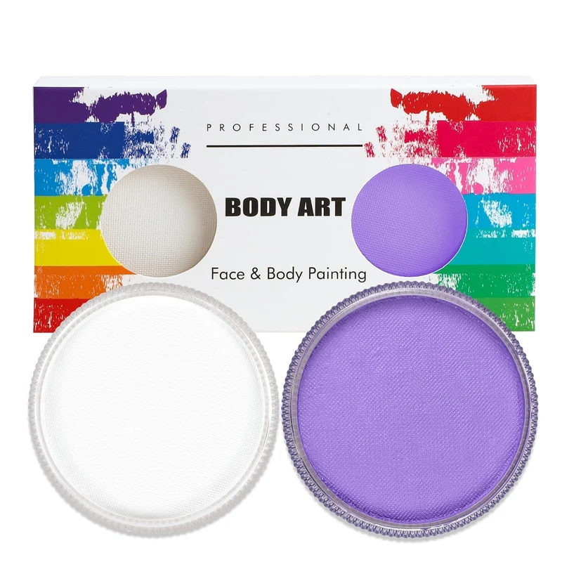 Profi-Faschingsschminke Set 2 Farben 30g Wasservermalbar