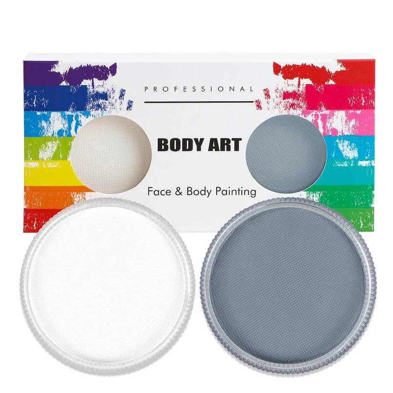 Profi-Schminke Fasching Halloween Set 30g x 2 Farben