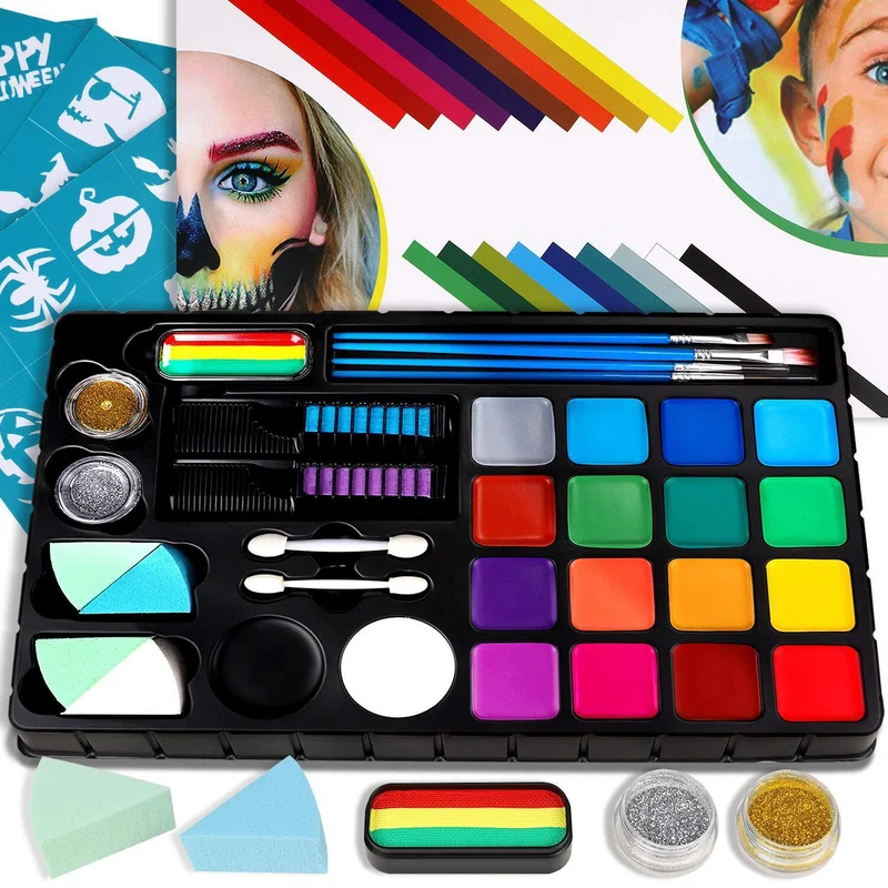 Bodypainting Schminke Kinder Fasching Make-up 18 Farben 28