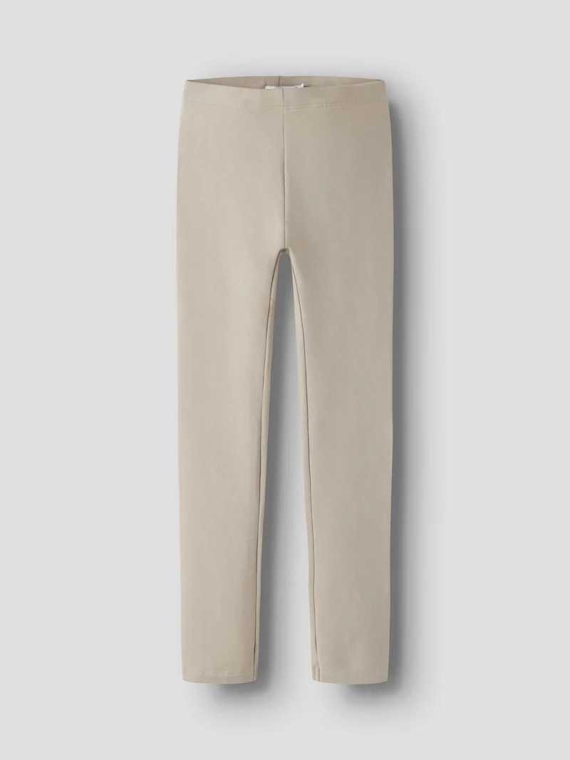 Name it-NKFDAVINA SOLID SWE LEGGING BRU N NOOS-Island Fossil