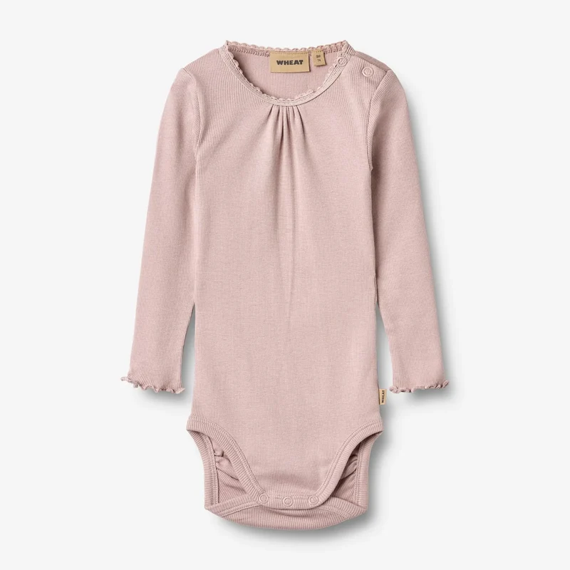 Wheat-Rib Body L/S Lotta-1354 soft lilac
