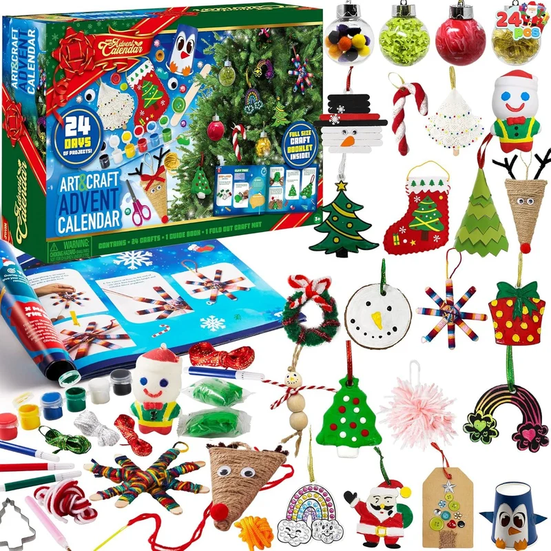 24 Tage Weihnachten Kunst Handwerk Adventskalender 2023