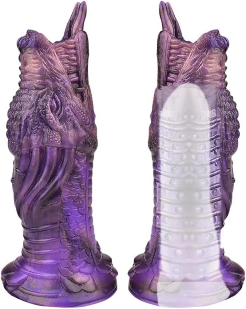 Seckoe Penis Sleeve 3D Alien Drachen Masturbator - Silikon