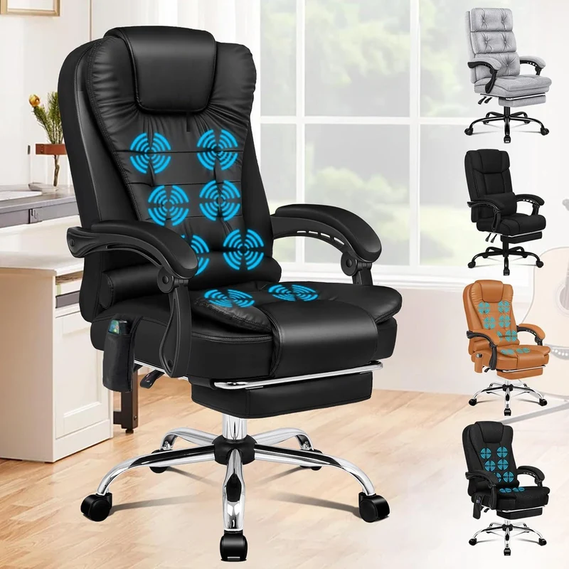 ALFORDSON Bürostuhl Massagefunktion ergonomisches Design