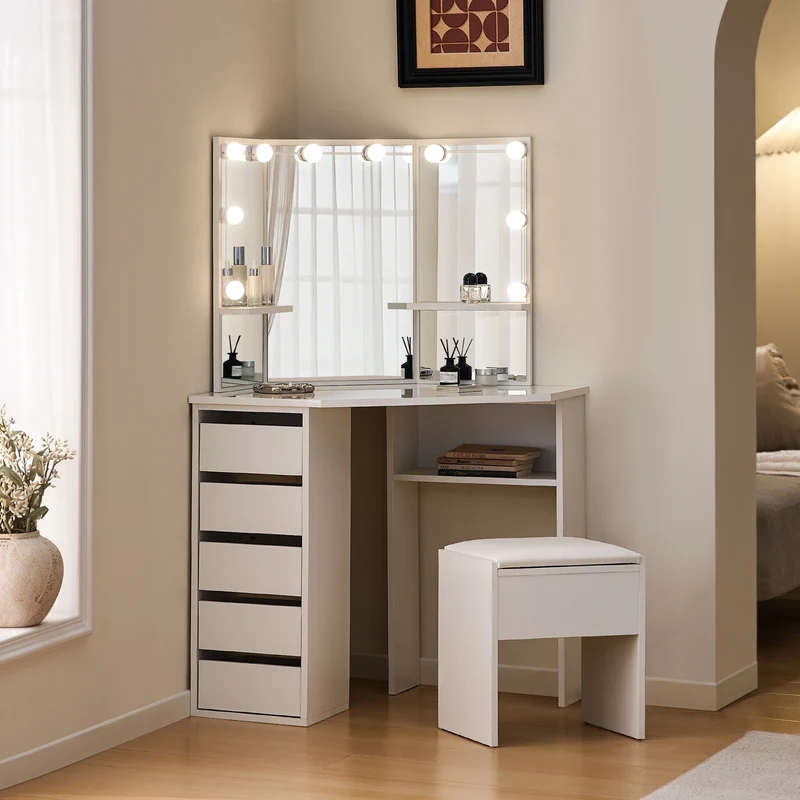 Mirelle Eckschminktisch Set