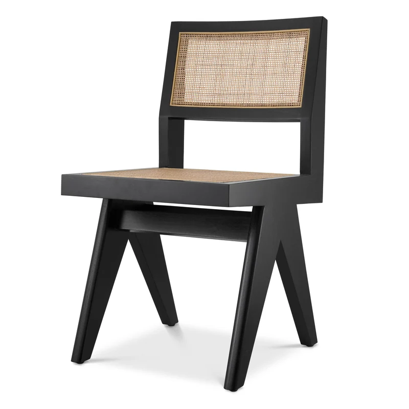 Eichholtz Esszimmerstuhl Niclas | Rattan-Geflecht