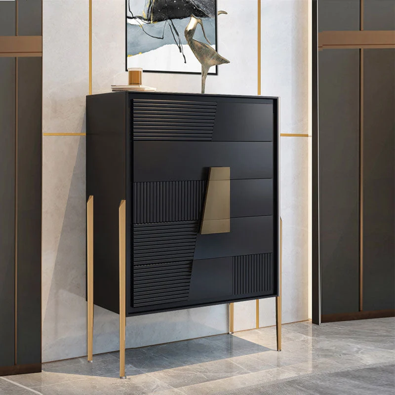 Glam Lingerie Chest Wood Storage Chest with Drawers for Bedroom