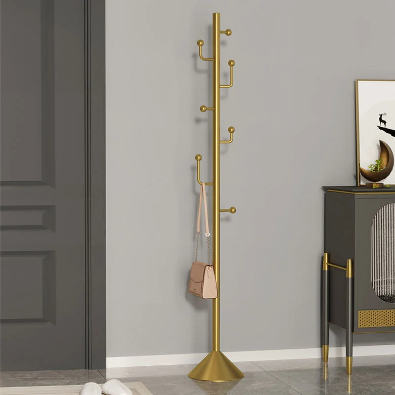 Metal Entry Coat Rack Modern Style Simple Household Floor Coat Hanger