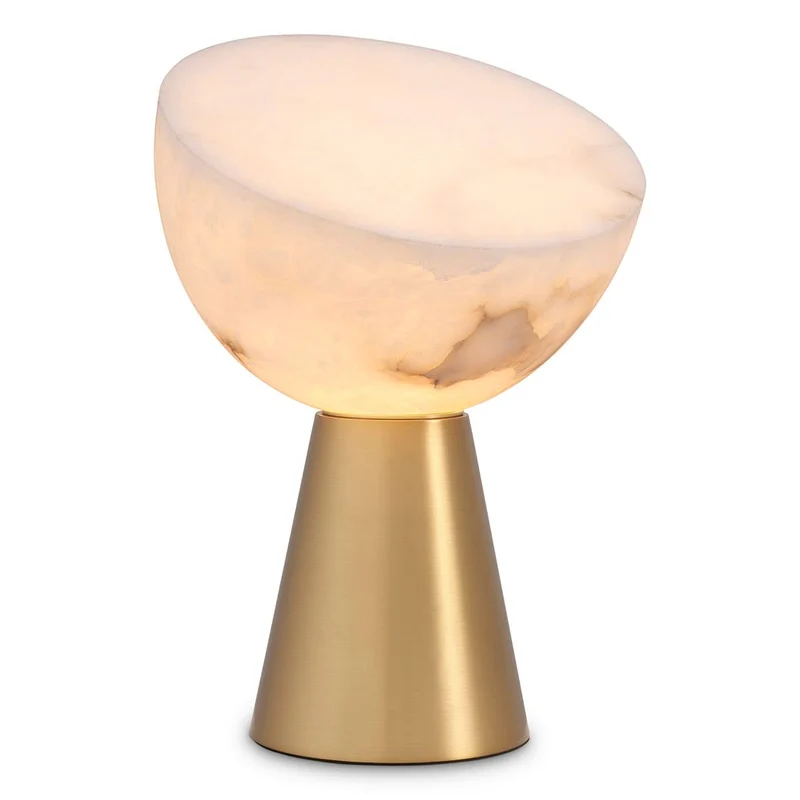 Eichholtz Tischleuchte Chamonix I Alabaster