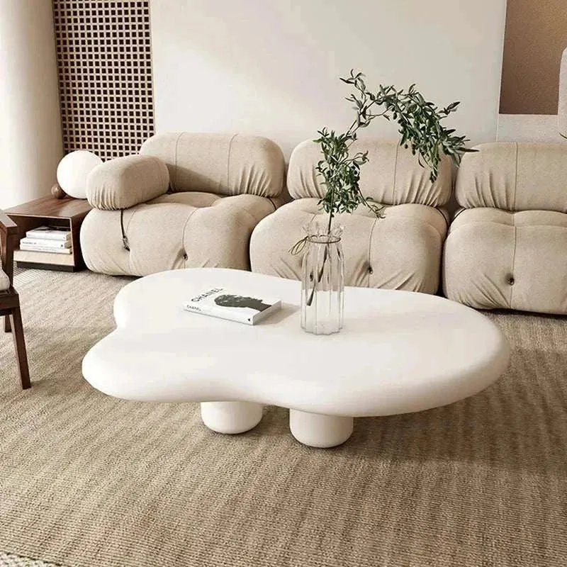 Modern Coffee Table: Stylish White Nordic Living Essential for Elegance