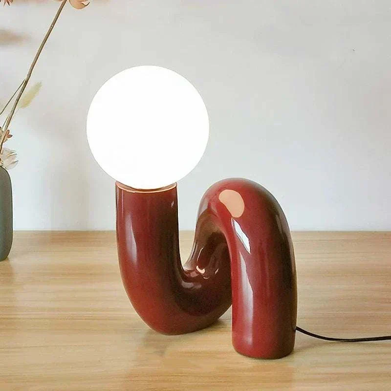 Creative Minimalist Art Lines Table Lamp | Modern Neotenic Design for Elegant Interiors