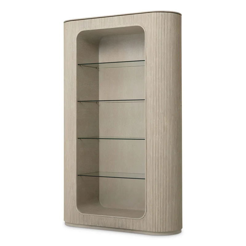 Eichholtz Schrank Bogota – Eichenfurnier Hell | Gerippte Front