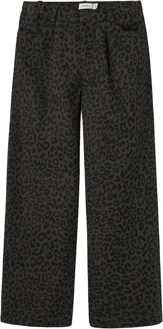Name it - NKFBELLA WIDE LEO TWI PANTS 3270-HP - Leo/Mockingbird