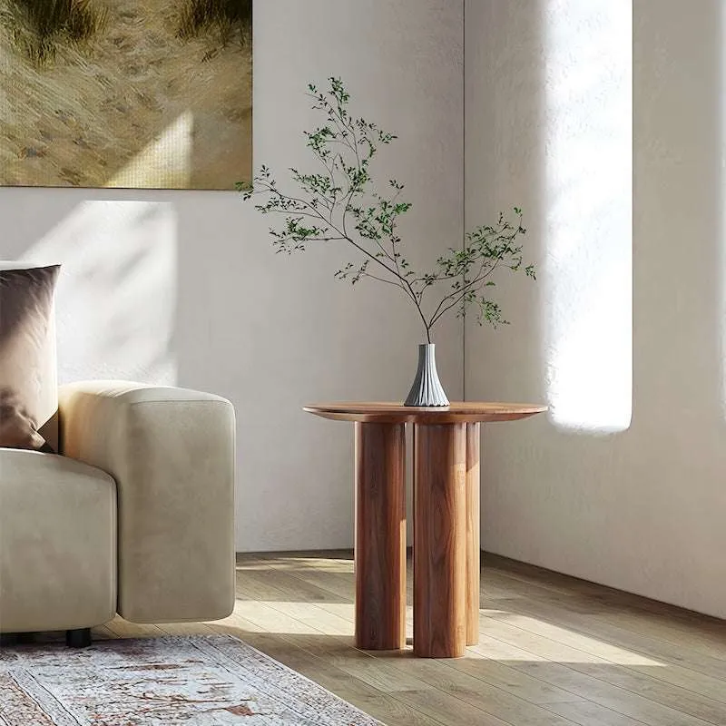Wooden Side Table - Elegant & Durable Wooden Furniture Piece