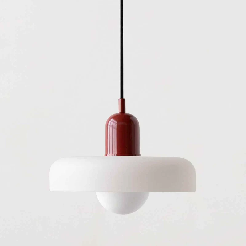 Glass Pendant Light: Customizable Hanging Length for Stylish Spaces