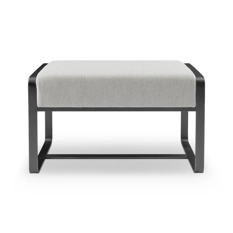 The Grand GREGORIO Hocker – Greige | Taupe Grau