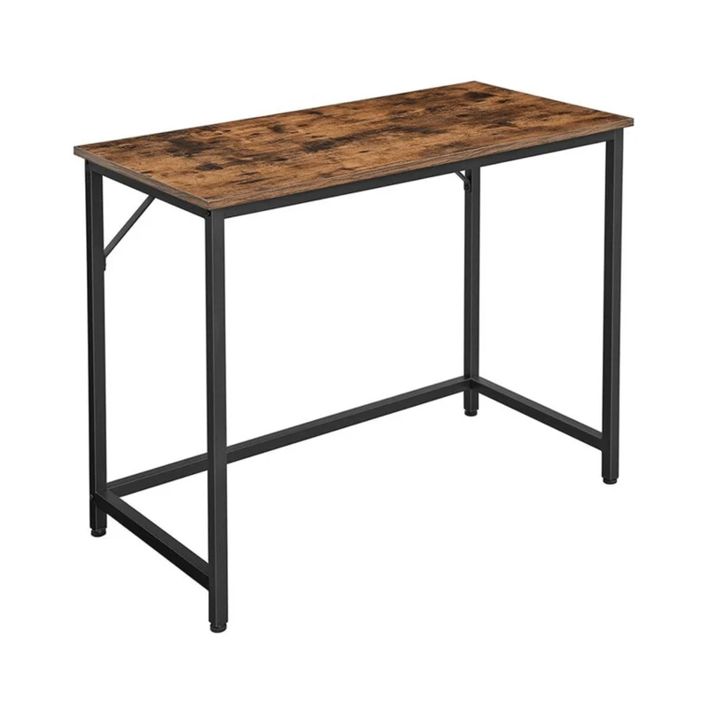 Schreibtisch 100 × 50 cm – Arvo – kompakter Bürotisch im Industrie-Design