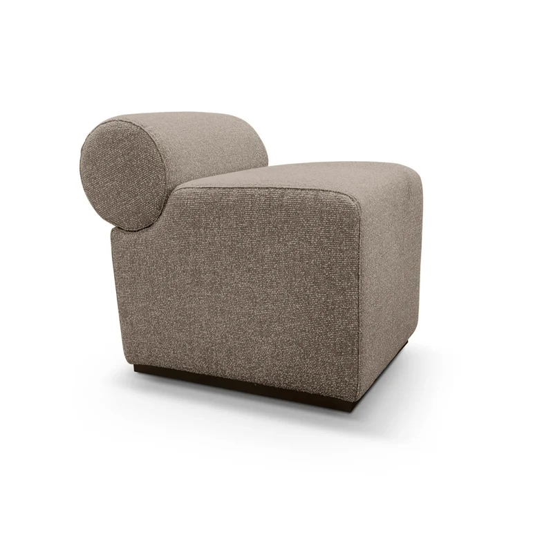 The Grand ALANA Schminkhocker – Bronze | Gewebter Stoff