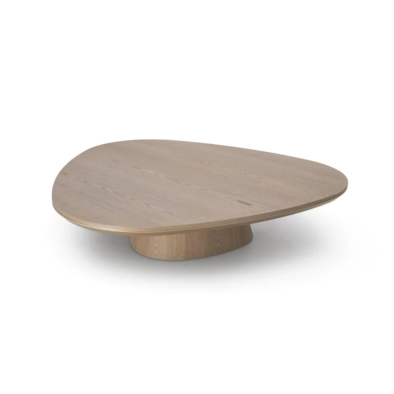 The Grand GIULI Couchtisch – Light Oak | Champagne Finish