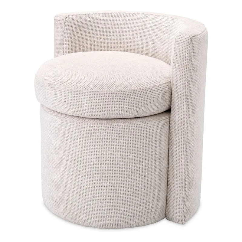 Eichholtz Hocker Arcadia – Lyssa Off-White
