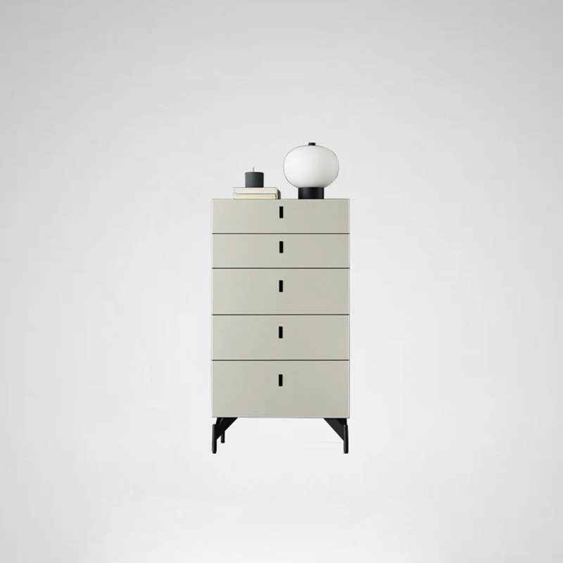 Wooden Storage Chest Modern Dresser with 3/4/5/8 Drawers , 15.6 Inch Width