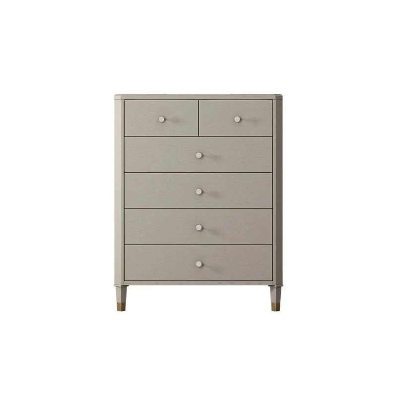 Classic Glam Storage Chest Solid Wood Dresser with 6/8/10 Drawers