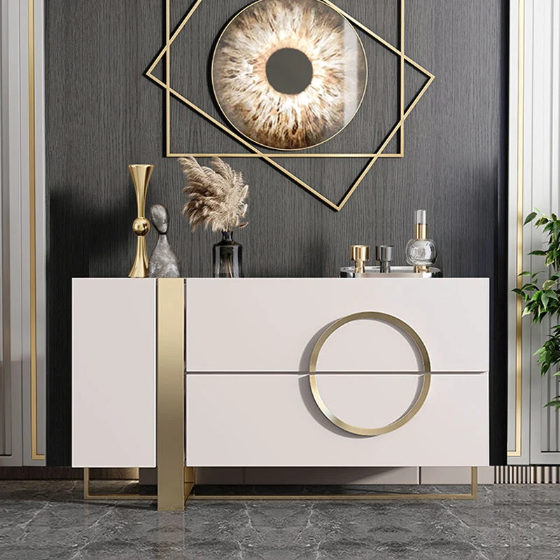Classic Glam Combo Dresser Birch Storage Chest Dresser for Bedroom