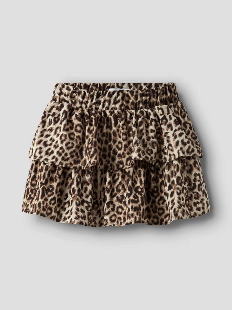 Name it-NKFVINAYA SKIRT FFF NOOS - Black/Leopard