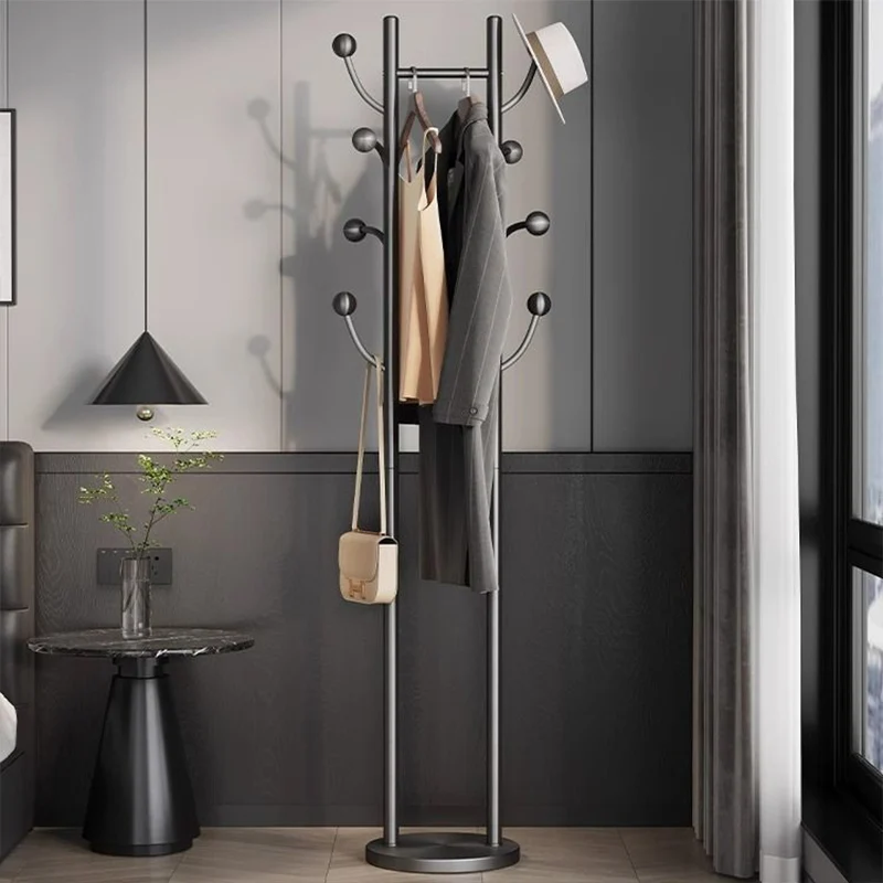 Modern Minimalist Rectangular Tree Branch Stainless Steel Marble Hall Tree For Bedroom & Entryways