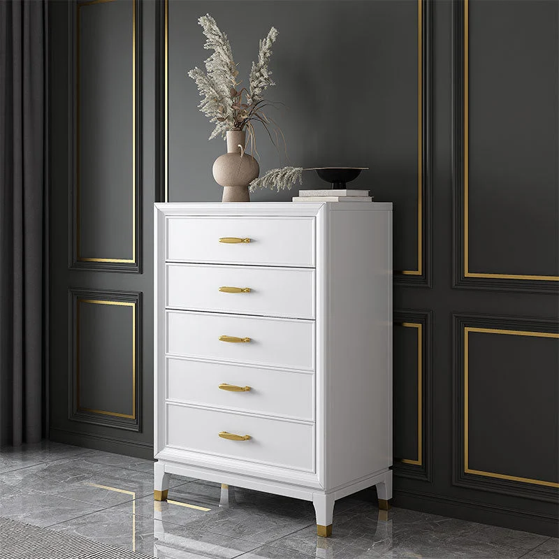 17.55-inch W Classic Glam Storage Chest Solid Wood Dresser with 5/7/9 Drawers