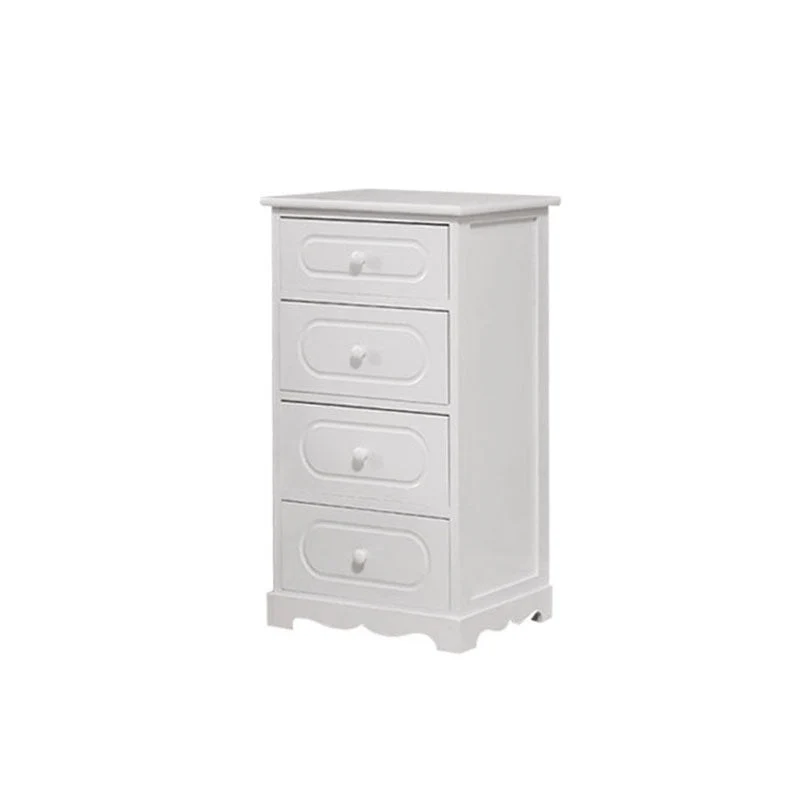 12" W Solid Wood Lingerie Chest Vertical Storage Chest with Drawers