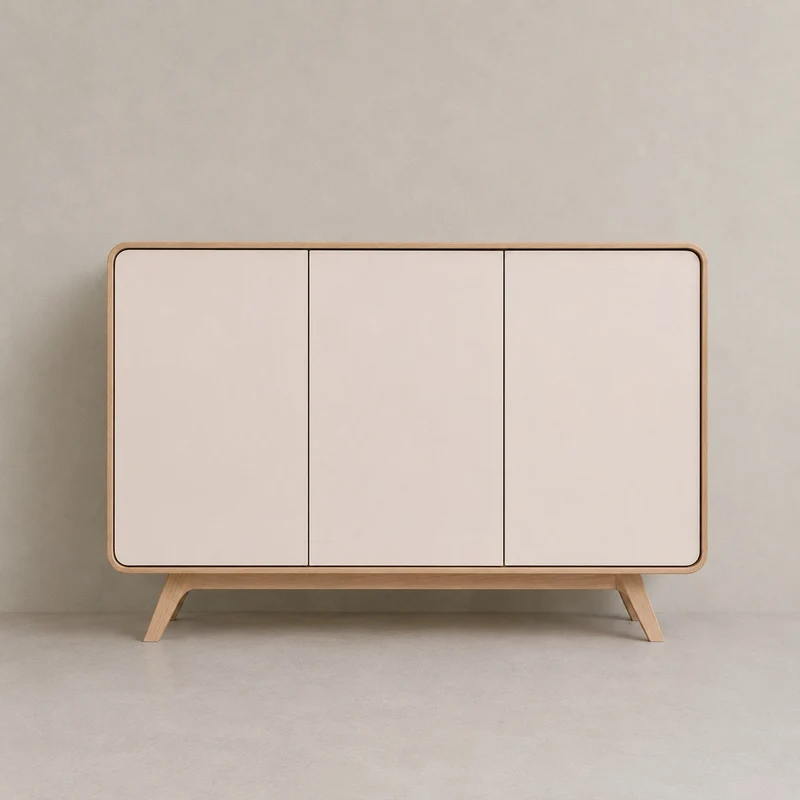 Sideboard „OSLO 2“ aus Massivholz | NordicStory