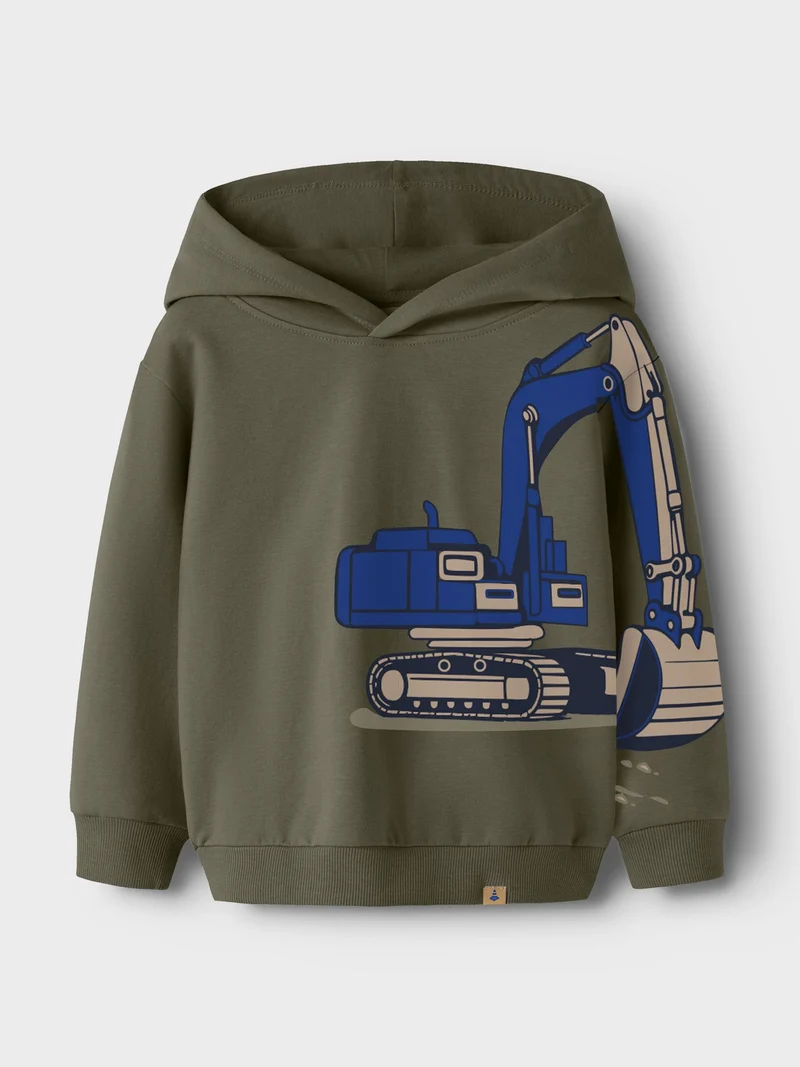 Name it - NMMNERO LS NREG SWEAT WH BRU