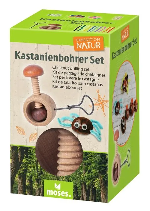 Moses-Expedition Natur Kastanienbohrer Set