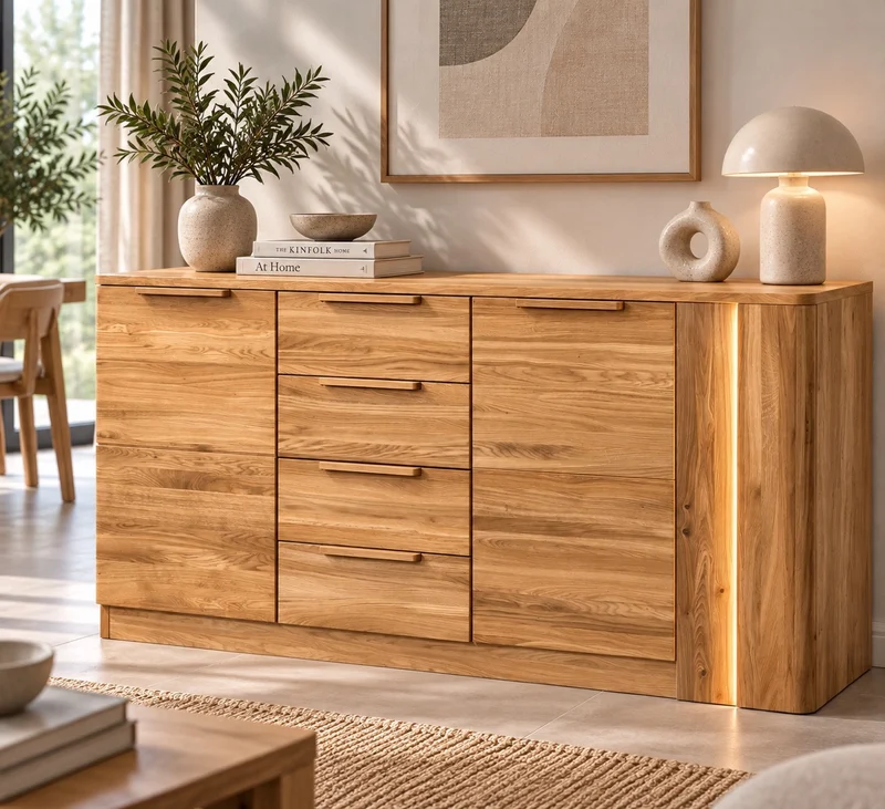 Kommode aus Eichenholz LONDRES 46 | LoftStory