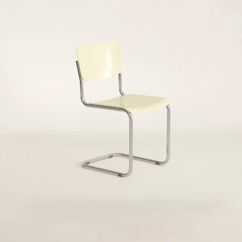 Contemporary Matte Finish Dining Chair with Sled Base for Home