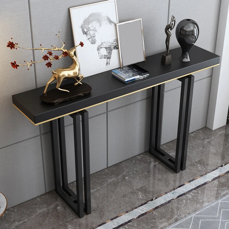 Sled Basic Console Table with Rectangle Top Sofa Console Table