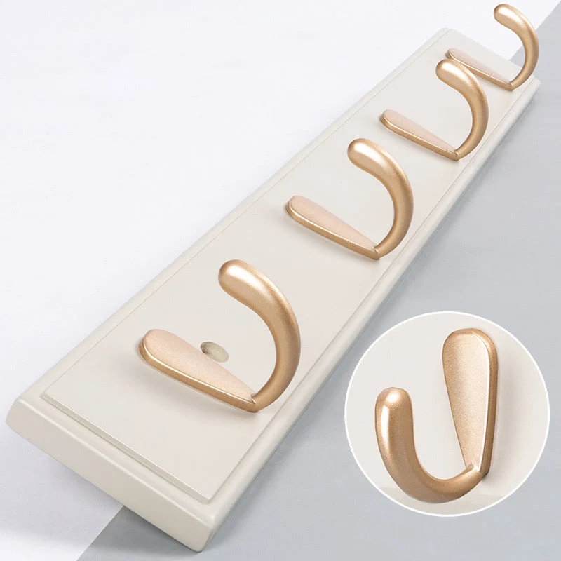 Contemporary Entryway Kit Wood Wall Mounted Hooks Included Hall Stand