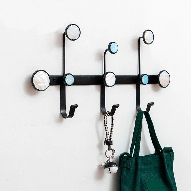 Metal Coat Rack Modern Style Simple Home Wall Hanging Coat Rack