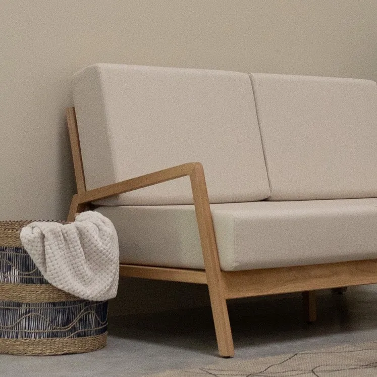 Dreisitzer-Sofa aus Massivholz SWEDEN | NordicStory