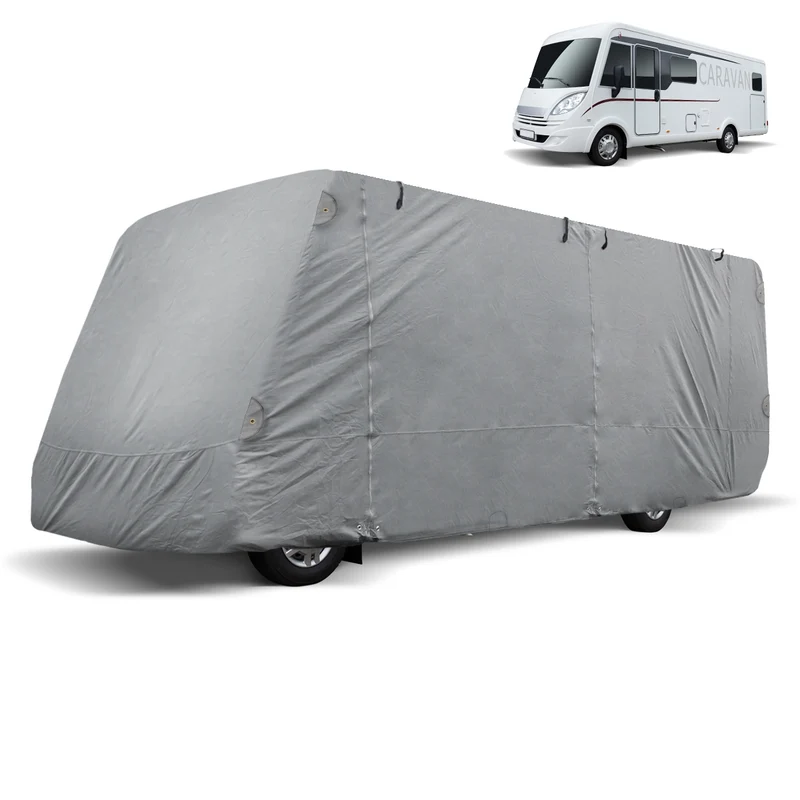 Ganzgarage für Wohnmobile Größe M 610x235x275 cm Atmungsaktiv aus Vliesstoff