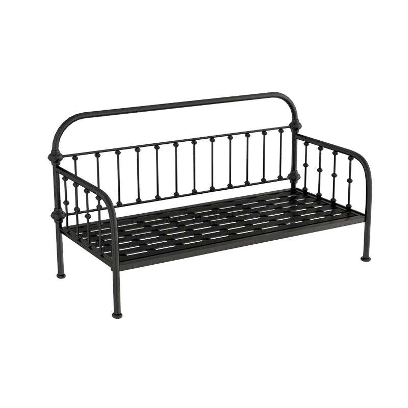 41.34" Tall DayBed with Headboard Low Profile Metal Bed for Living Room