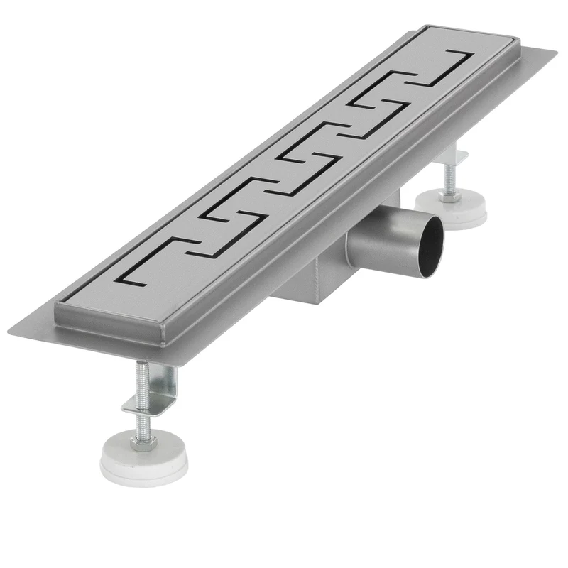 ML-Design Duschrinne geschlitzt 60cm Silber aus Edelstahl
