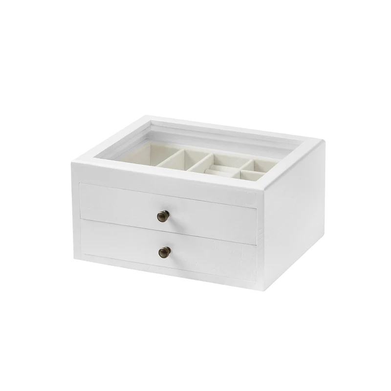 Schmuckbox mit 2 Ebenen