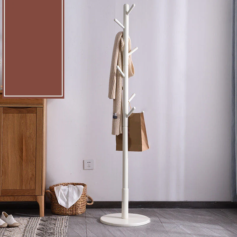 Modern Simple Hall Stand Wooden Free Standing Hall Stand with Hooks