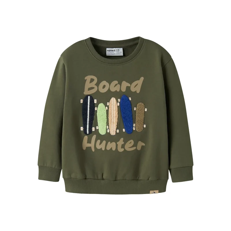 Name it - Sweatshirt Board - Olive Night
