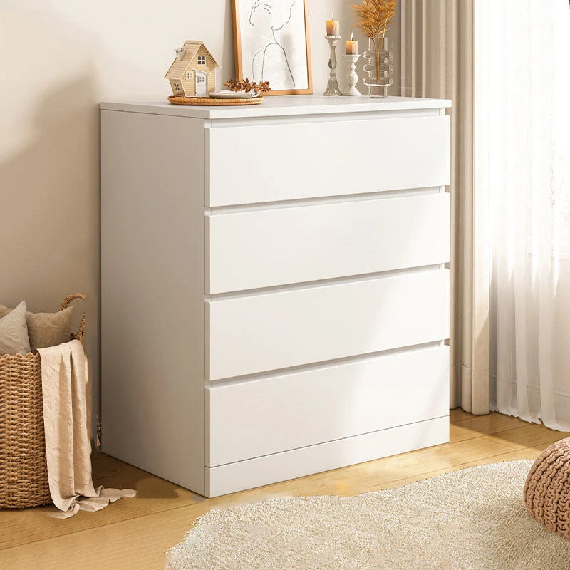 Contemporary Wood Storage Chest Dresser Bedroom Storage Chest