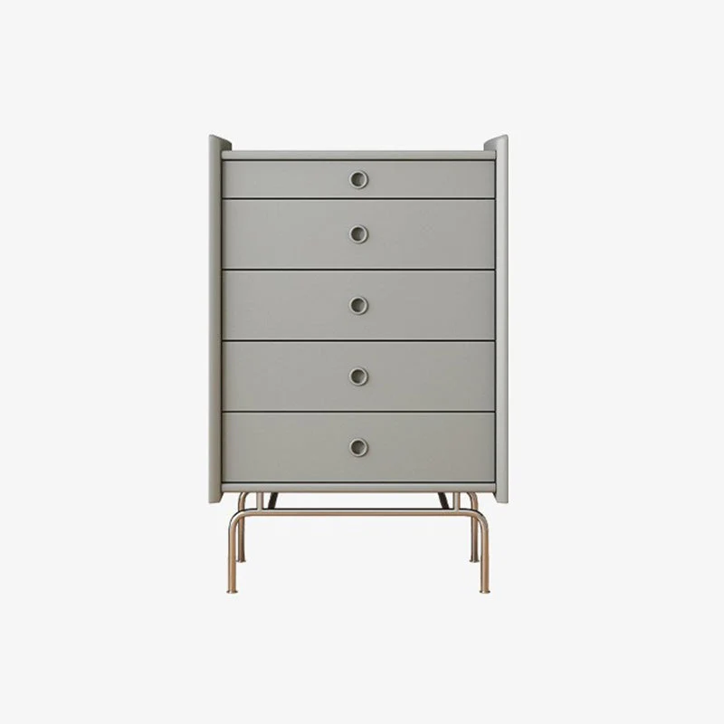 Ultra-Modern Double Dresser Solid Pine Storage Chest Dresser for Bedroom